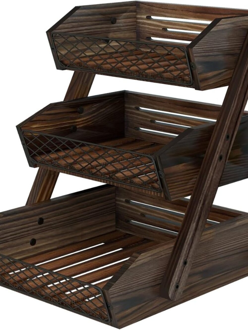 Fruit Basket for Kitchen Counter Organizer,Fruit Bowl Stand Storage